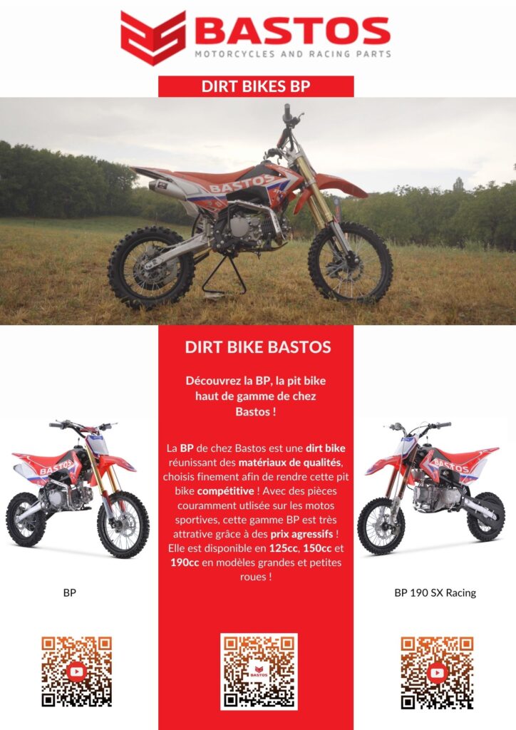 Dirt Bike 150cc BASTOS BP 14/17 - WKX Racing