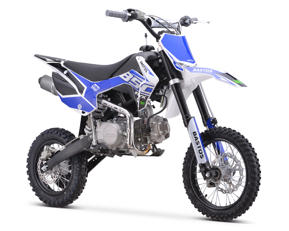 Vue trois quart avant Dirt Bike Bastos BSC