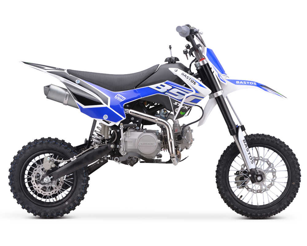 Vue latérale Dirt Bike Bastos BSC