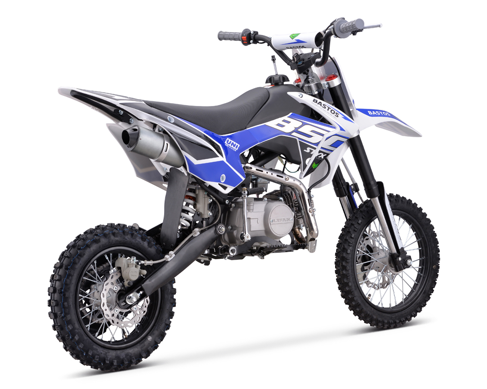 Vue trois quart arrière Dirt Bike Bastos BSC
