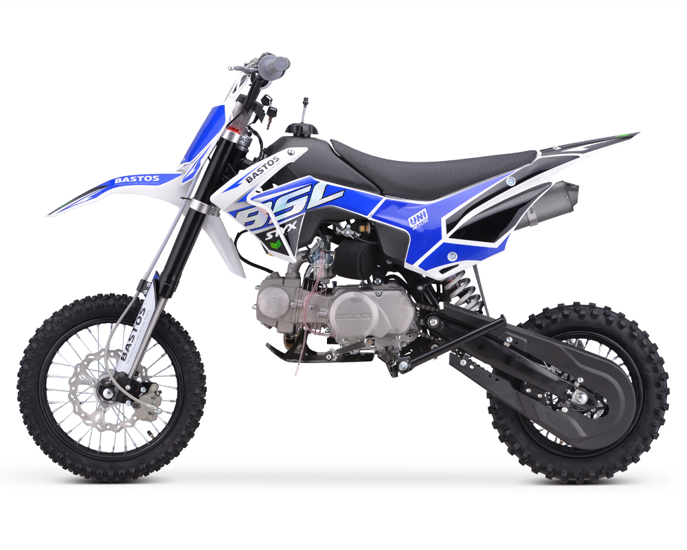 Vue latérale Dirt Bike Bastos BSC