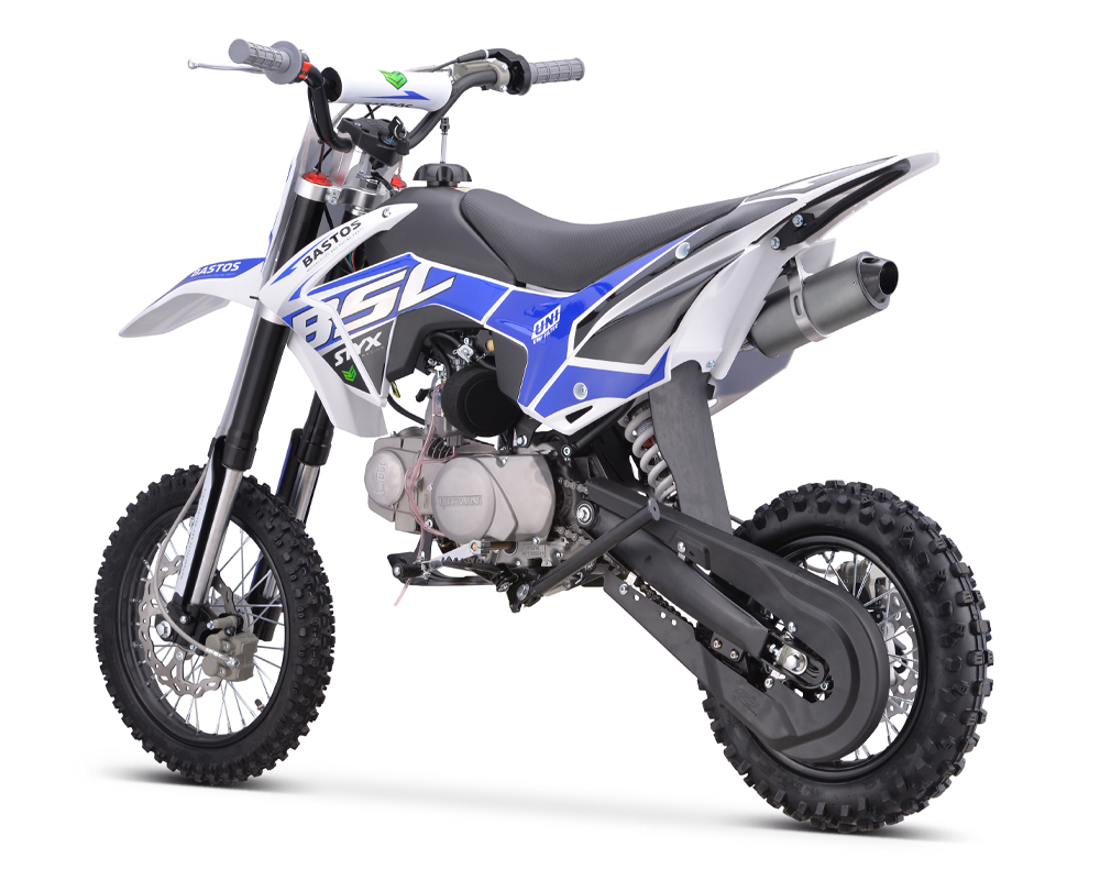 Vue trois quart arrière Dirt Bike Bastos BSC