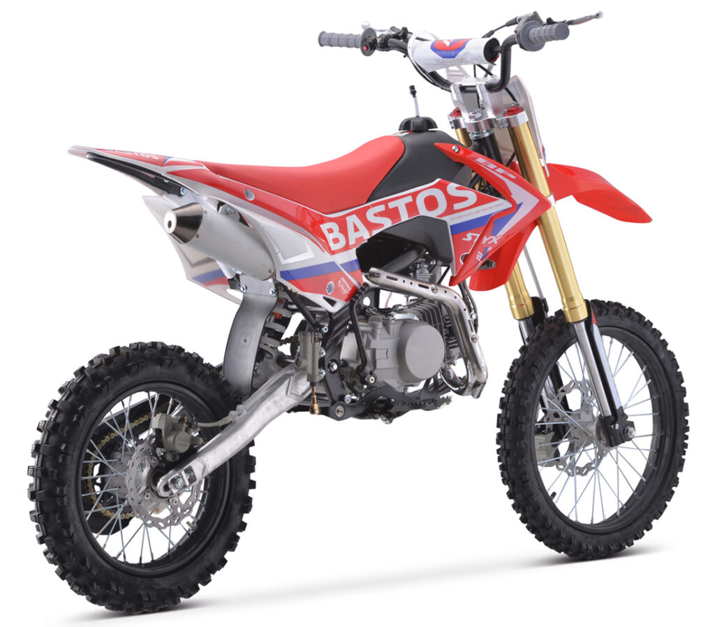 Vue trois quart avant Dirt Bike Bastos BP