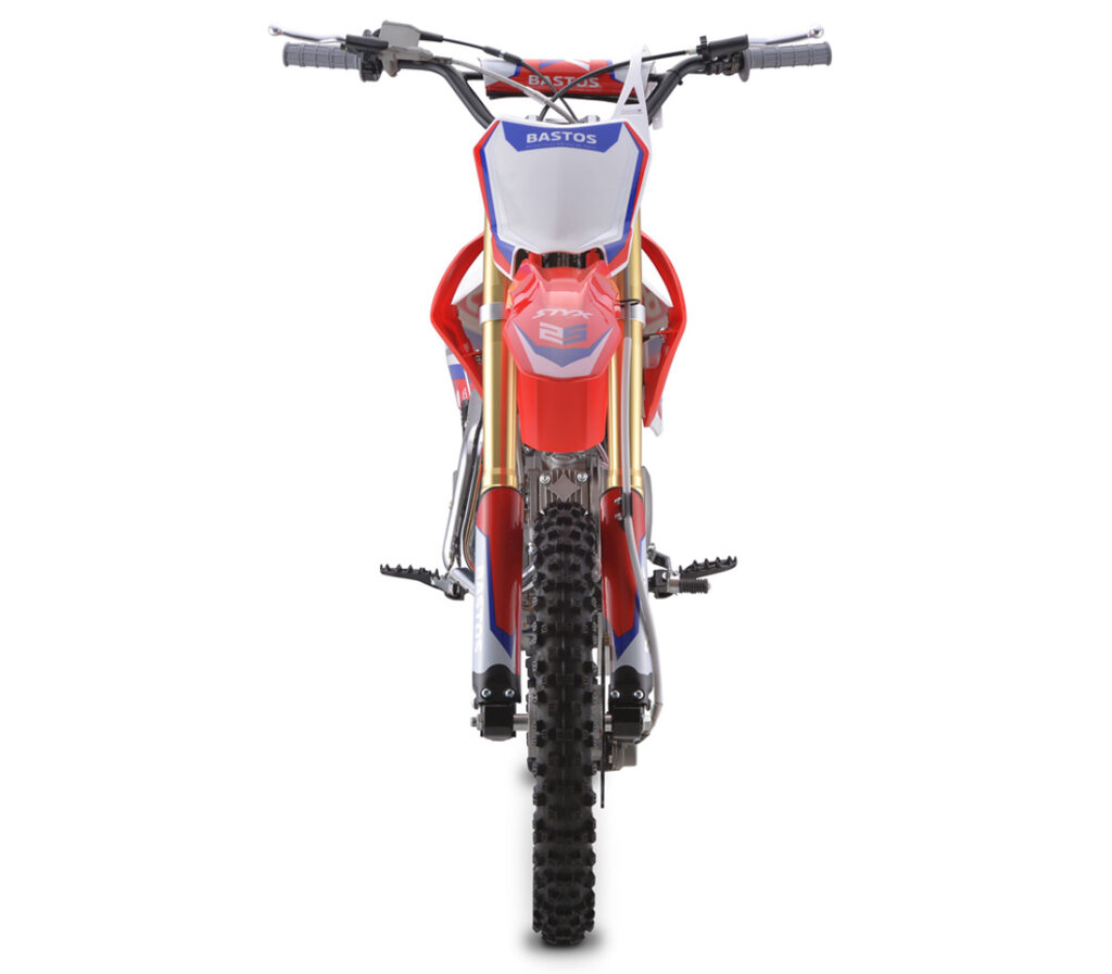 Vue avant Dirt Bike Bastos BP