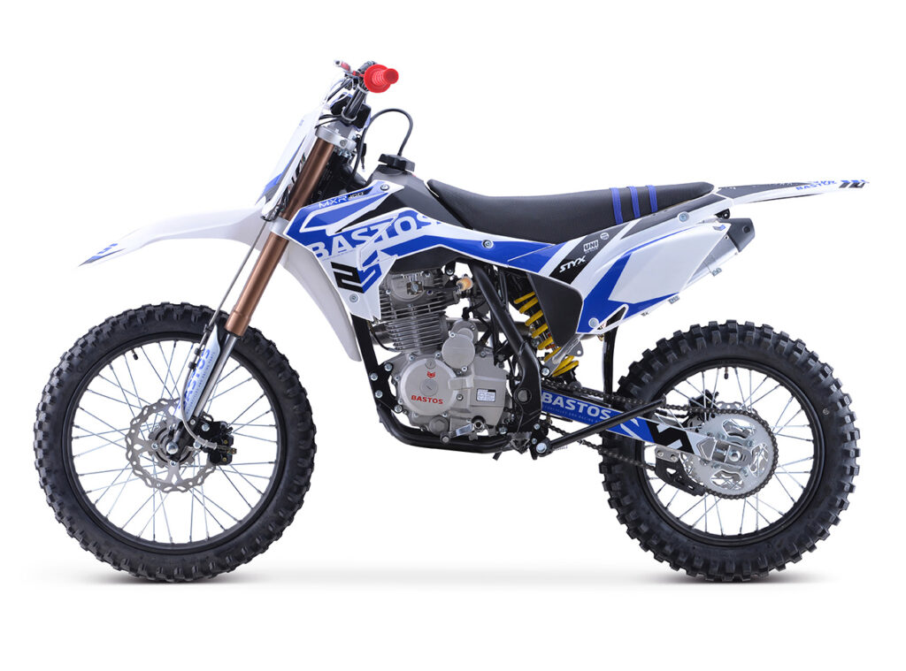 Vue latérale Motocross Bastos Bike MXR 150