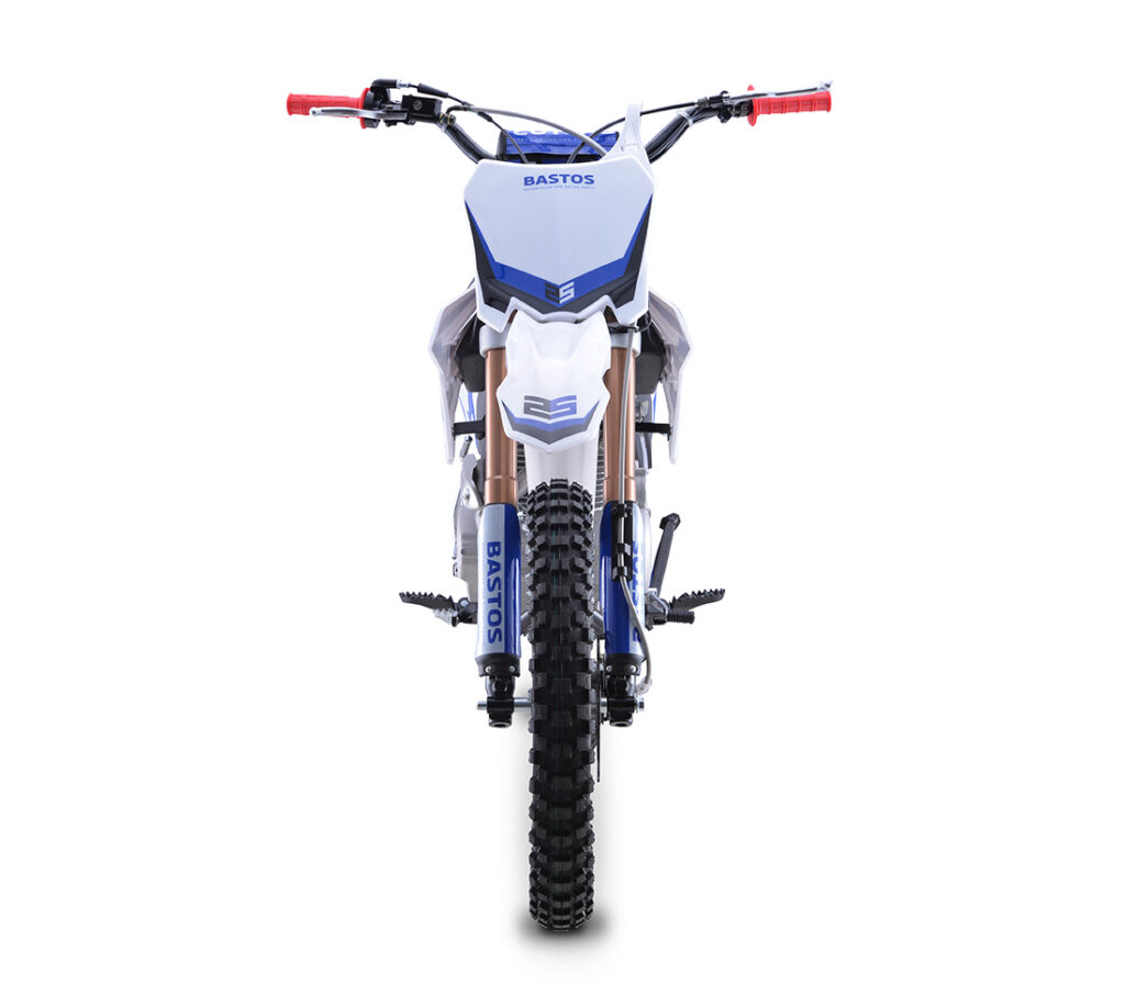 Vue avant Motocross Bastos Bike MXR 150