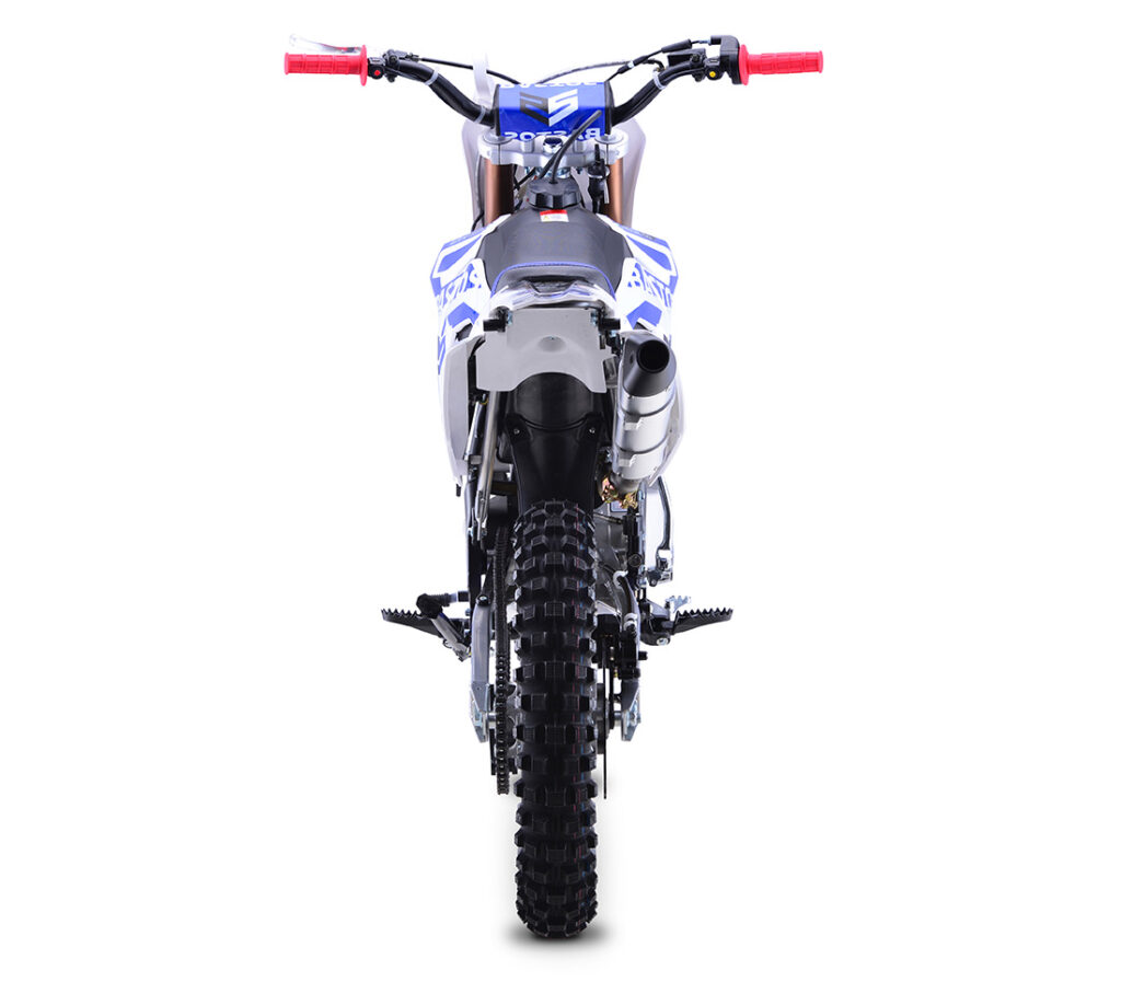 Vue arrière Motocross Bastos Bike MXR 150