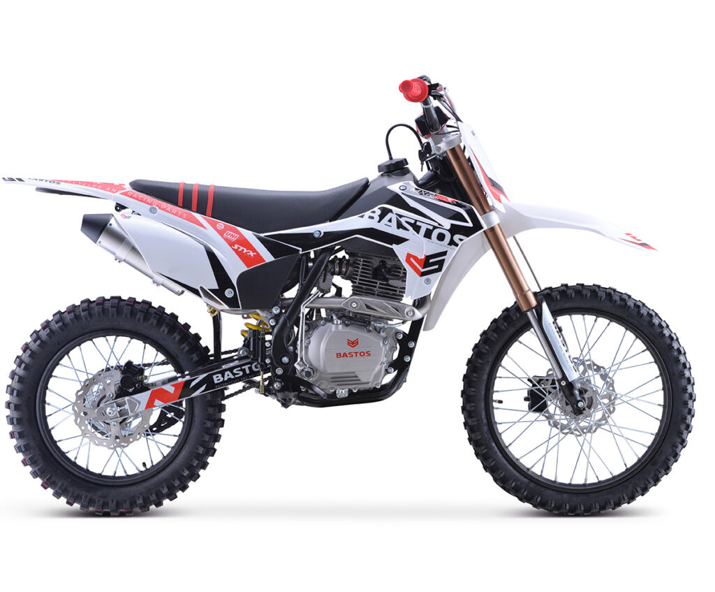 Vue latérale Motocross Bastos Bike MXR 250