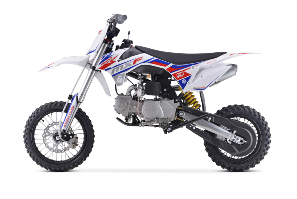 Vue latérale Dirt Bike Bastos MXF