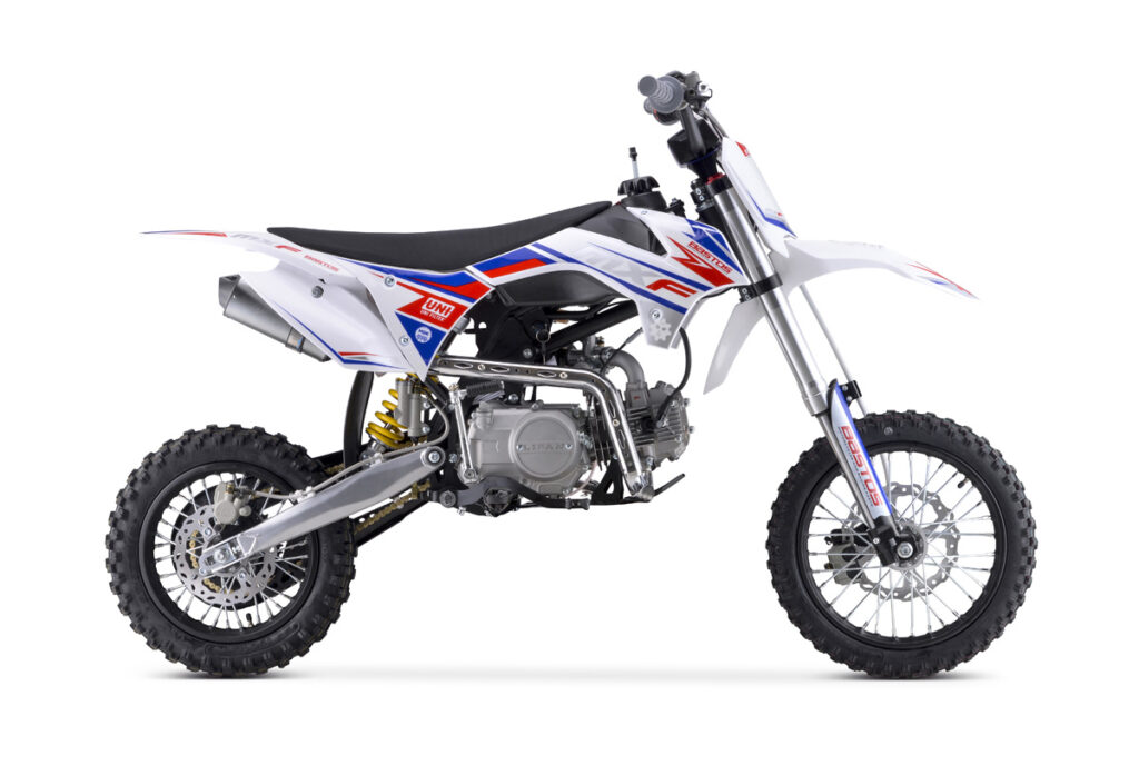 Vue latérale Dirt Bike Bastos MXF