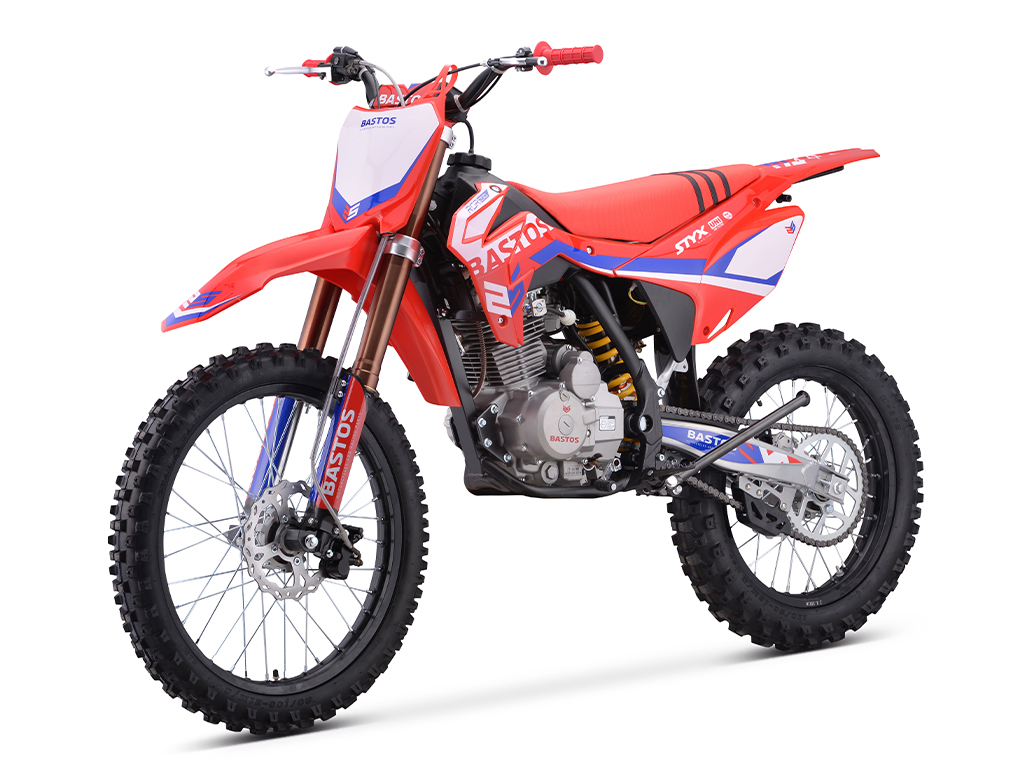 Vue trois quart avant Motocross Bastos Bike RSR