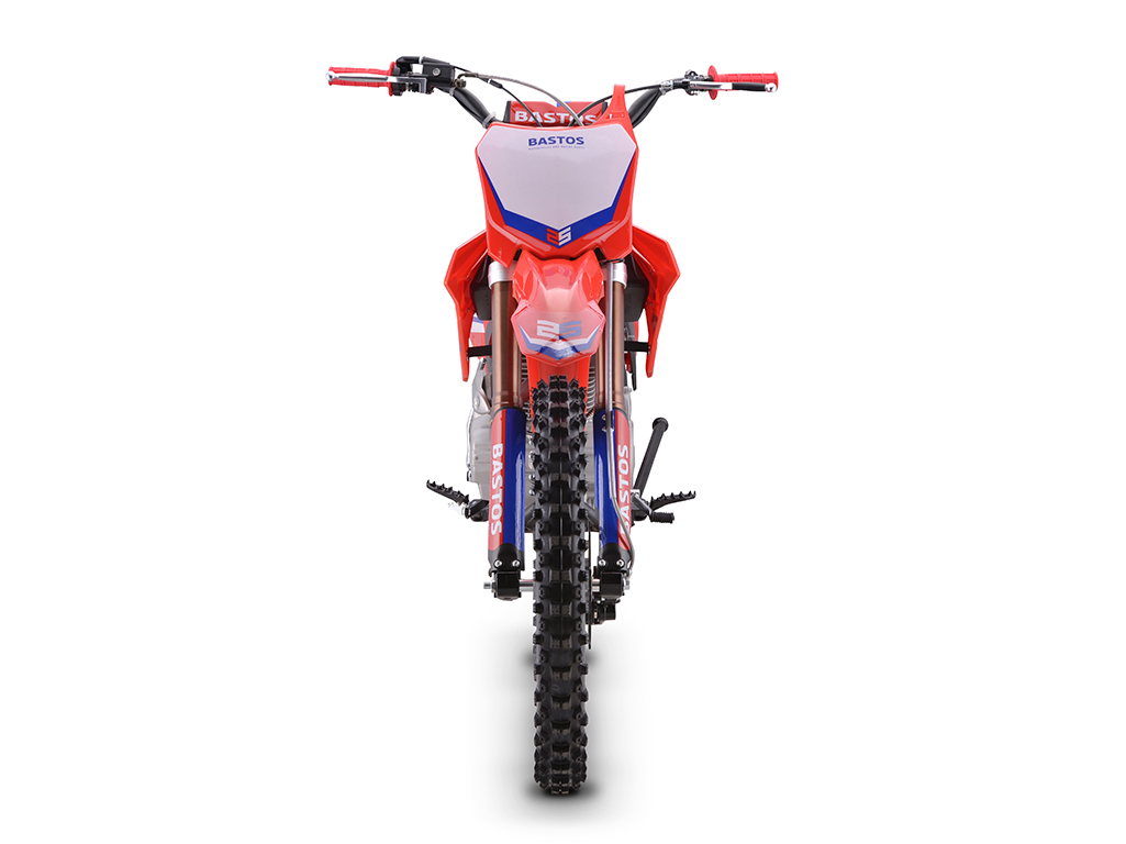 Vue avant de la Motocross Bastos Bike RSR